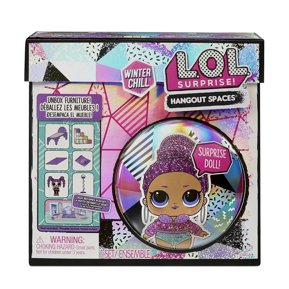 LOL (1) Surprise Winter Chill Hangout Spaces Furniture Playset  Surprise Doll